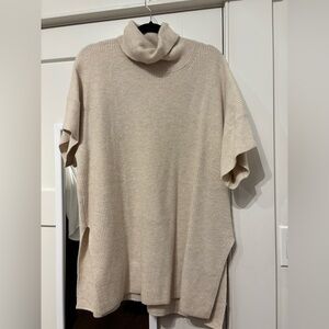 Banana Republic Cream Turtleneck Sweater